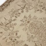 Beige Handknotted Oushak Rug sku 1105