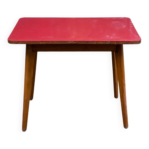 Table d'appoint scandinave - bois rose