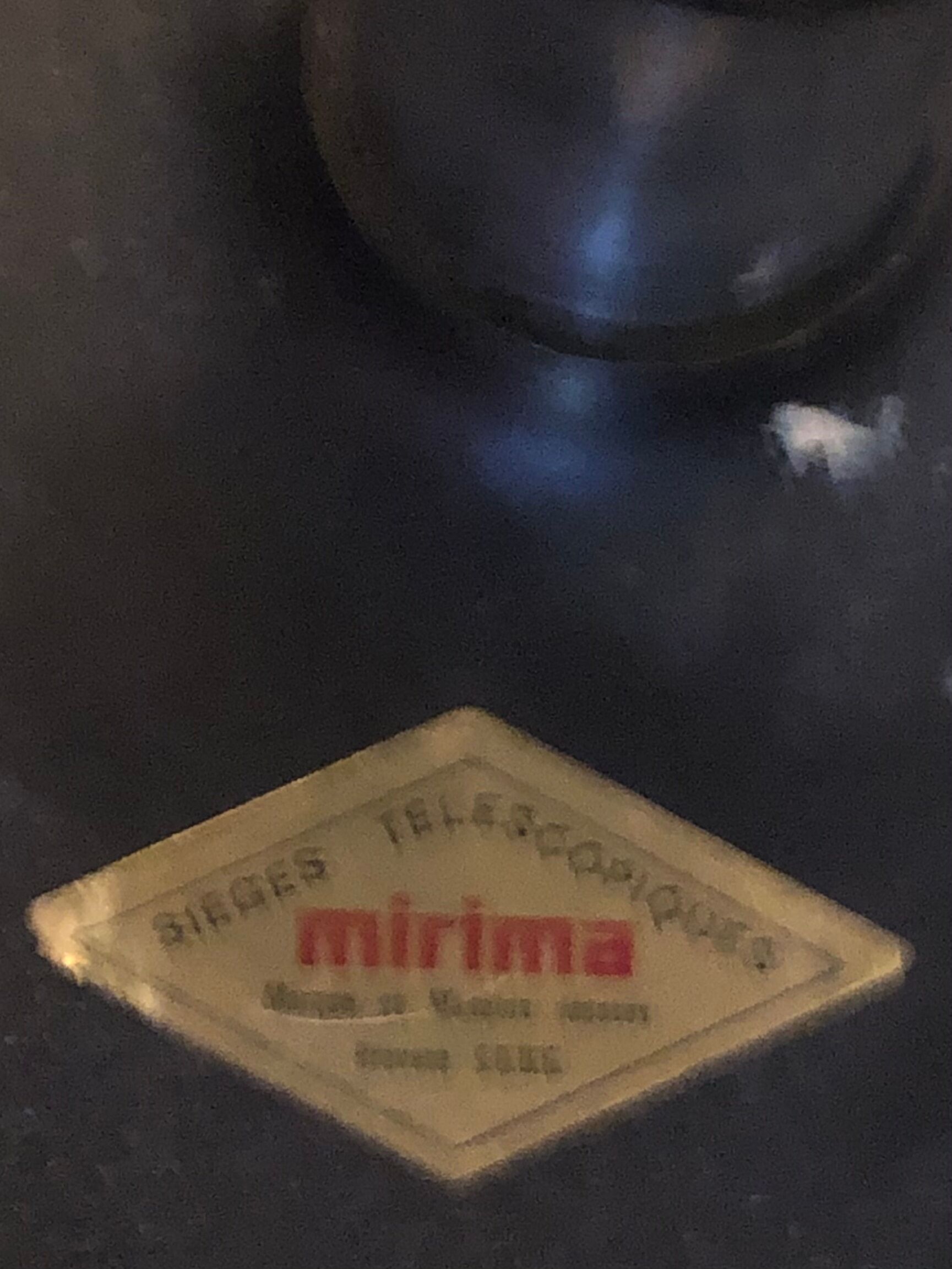 Mirima 60/70s vintage telescopic stool