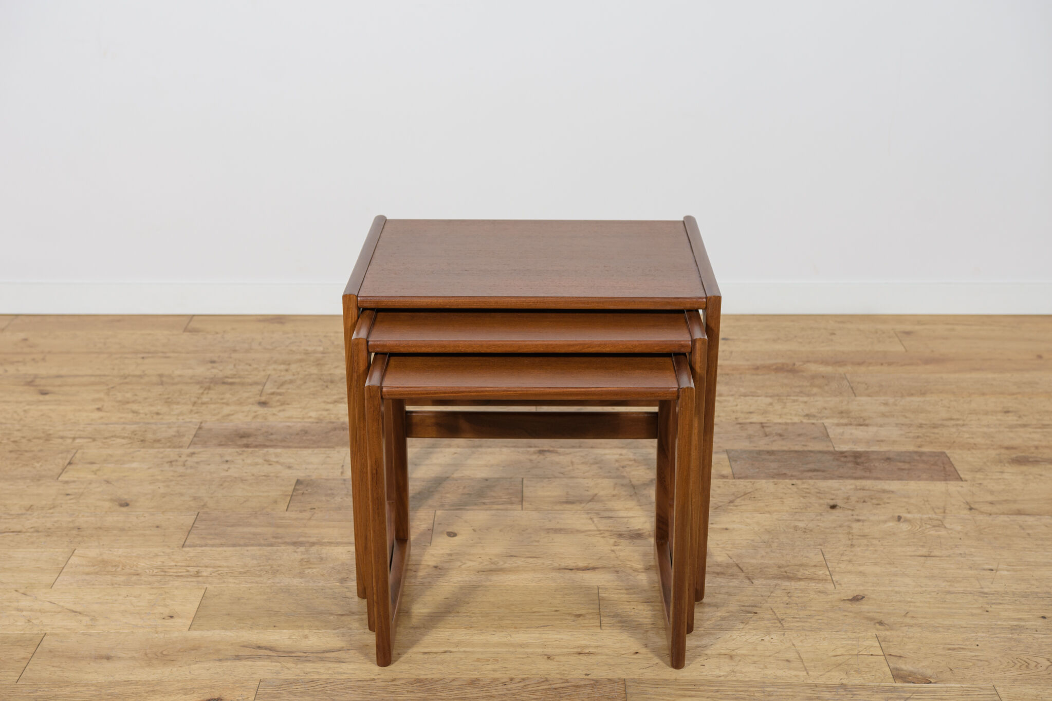 Mid-Century Modern Teak Nesting Tables Designed by R. Bennett for G-Plan, United Kingdom, 1960s
