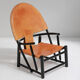Hoop lounge chair by Werther Toffoloni & Piero Palange, cognac leather