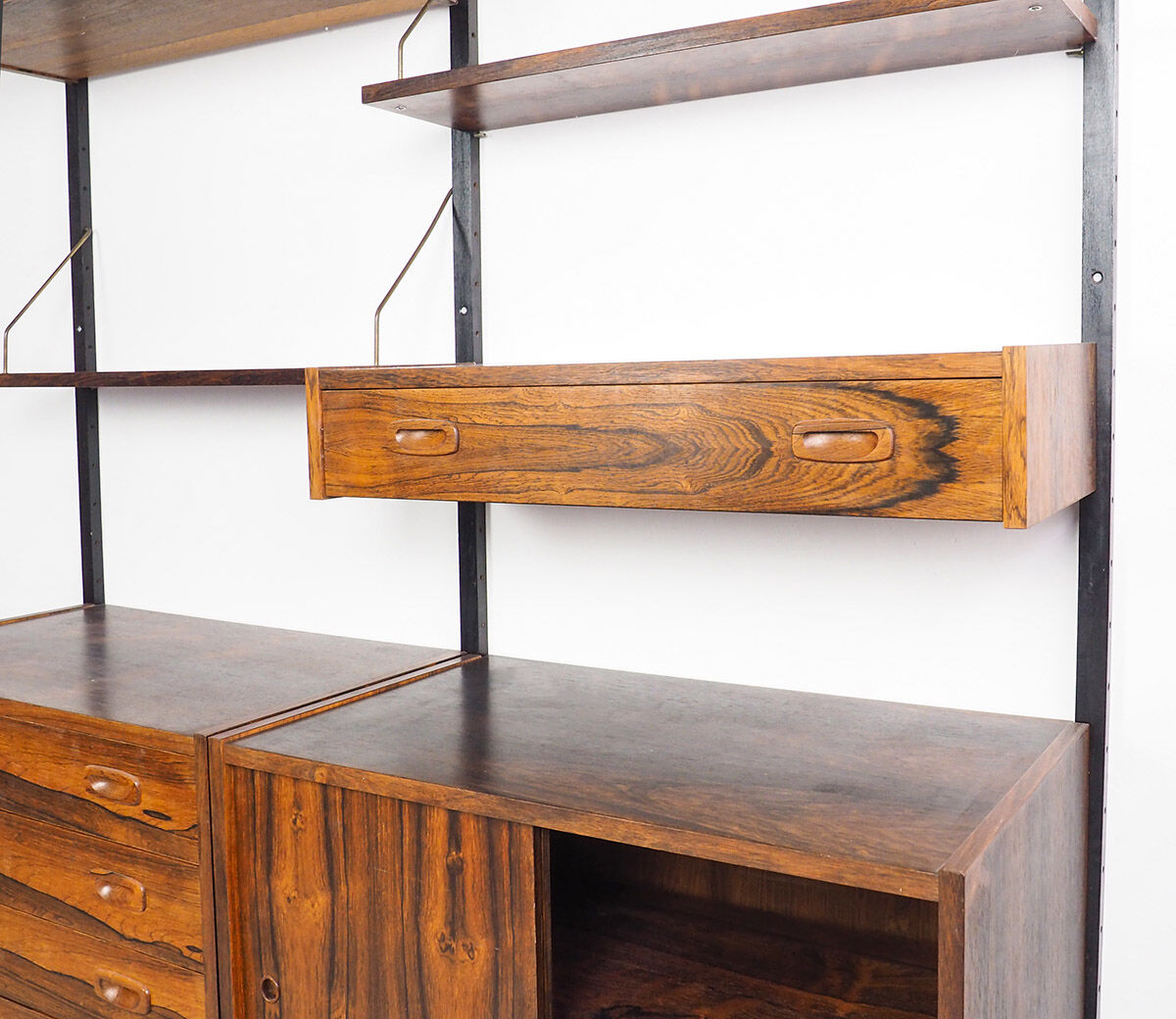 PS System rosewood wall unit by Randers Mobelfabrik, 1960's