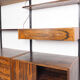 PS System rosewood wall unit by Randers Mobelfabrik, 1960's