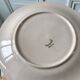 Lot de 5 assiettes plates rose poudré Digoin Sarreguemines et Longwy années 30-40