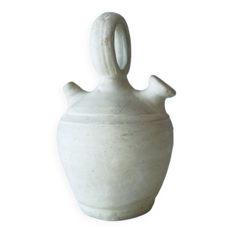 Small bohemian gargoulette in white terracotta