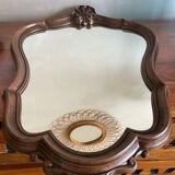 Mirror frame resin imitation wood