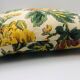 Housse coussin en tissu ancien