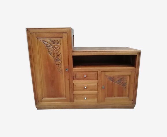 Asymmetrical low furniture "art deco"