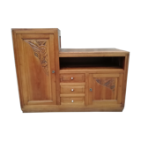 Asymmetrical low furniture "art deco"