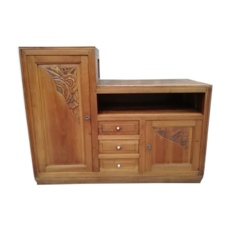 Asymmetrical low furniture "art deco"