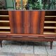 Scandinavian high rosewood sideboard by Johannes Andersen edited by Samcom