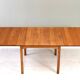Scandinavian drop leaf dining table in oak, 1970s