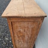 Buffet parisien ancien à 2 portes et 2 tiroirs