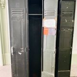 Vestiaire industriel, armoire métallique 3 portes