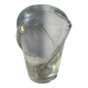 Murano transparent glass vase