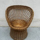 Basket chair in rattan
