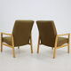 1960s Pair of Beech Armchairs, Czechoslovakia