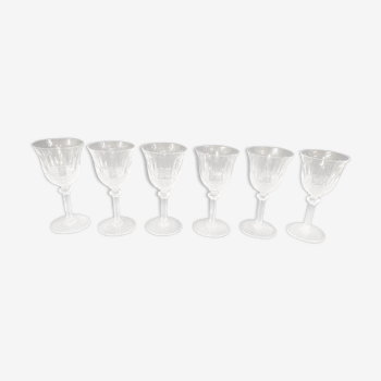 Lot de 6 verres à bourgogne Tommy Saint Louis