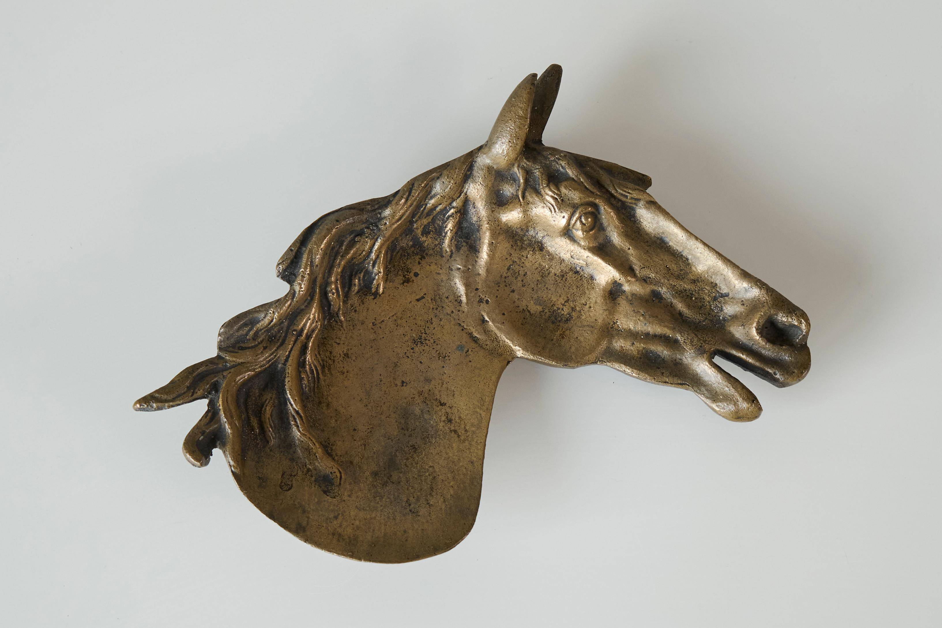 Vintage brass mounted pocket, 1960s