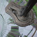 Art Deco gooseneck lamp