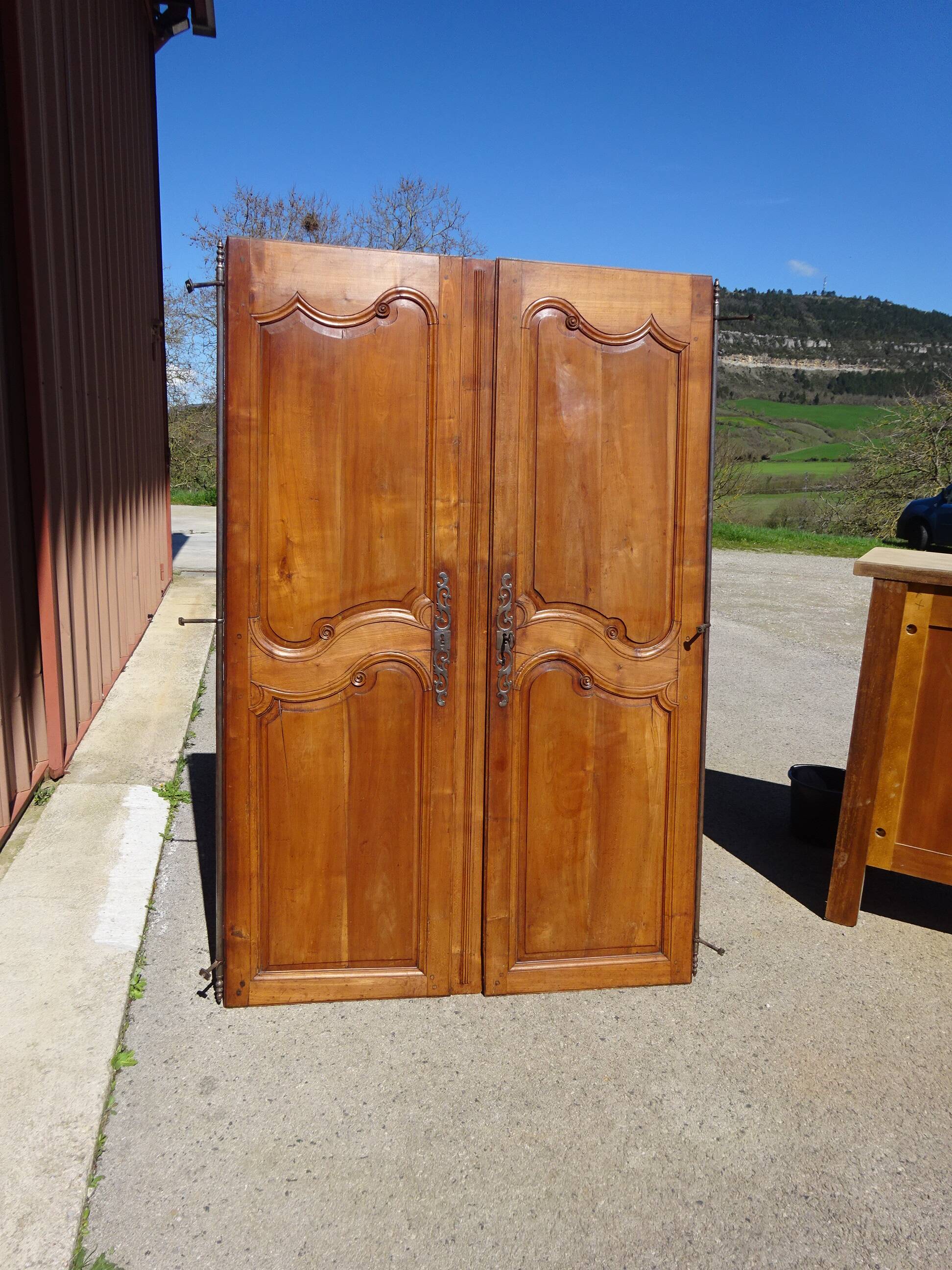 old cupboard doors, 19th century