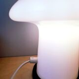 Mushroom lamp made of blown glass from Murano