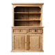 Buffet vaisselier en pin massif style anglais