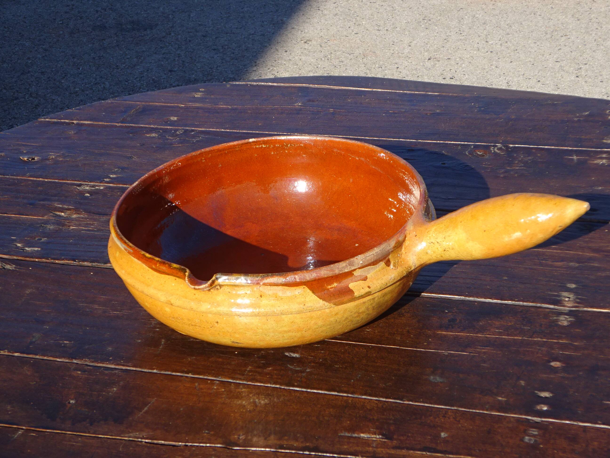 Vallauris terracotta dish