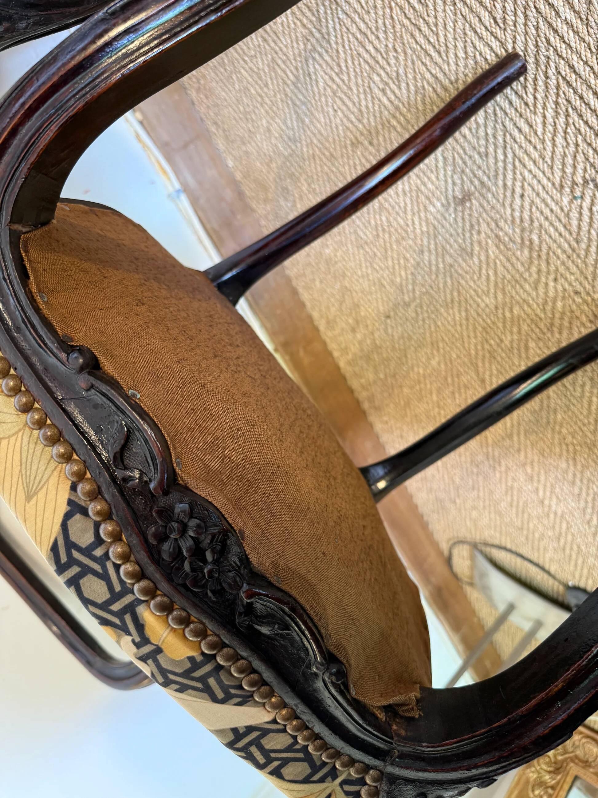 Paire de chaises style Louis Philippe