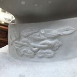 Man bust in square marble signed "F. Dezandes"