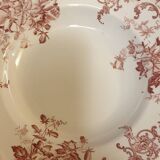Six bellflower soup plates
