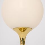 Brass table lamp by Max Bill for Temde Switzerland 1960s