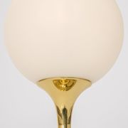 Brass table lamp by Max Bill for Temde Switzerland 1960s