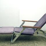 Rare deck chair from Transatlantico Michelangelo 1965