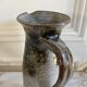 Pichet stoneware vase signed Thierry and Chantal Robert - Sanded on the Loir - 1970
