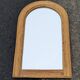 Vintage bamboo rattan mirror 1960 Italy