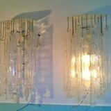 Pair of sconces by Carlo Nason for Mazzega 1970