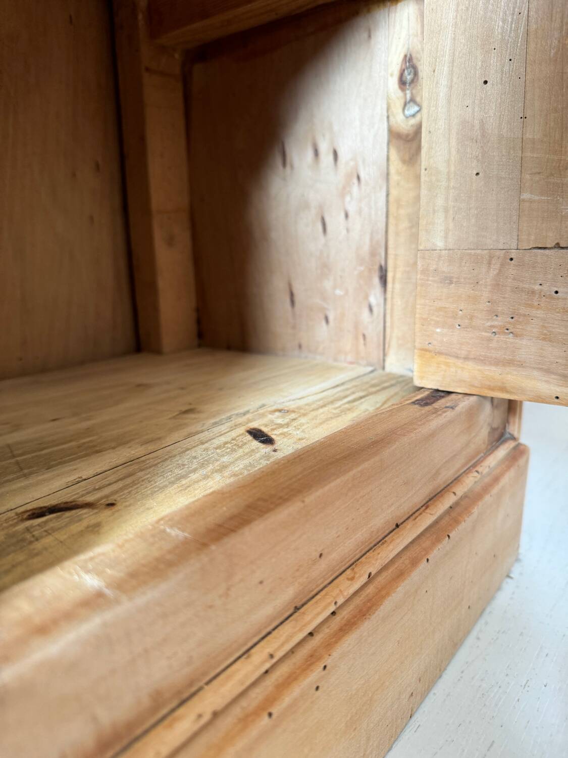 Old small jam cupboard or period bedside cabinet