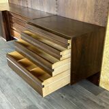 1960s 1970s Rio Rosewood Shelving System by Poul Cadovius for Cado Denmark