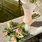 Powder pink vase