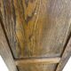 Vintage wooden filing cabinet with roller shutter