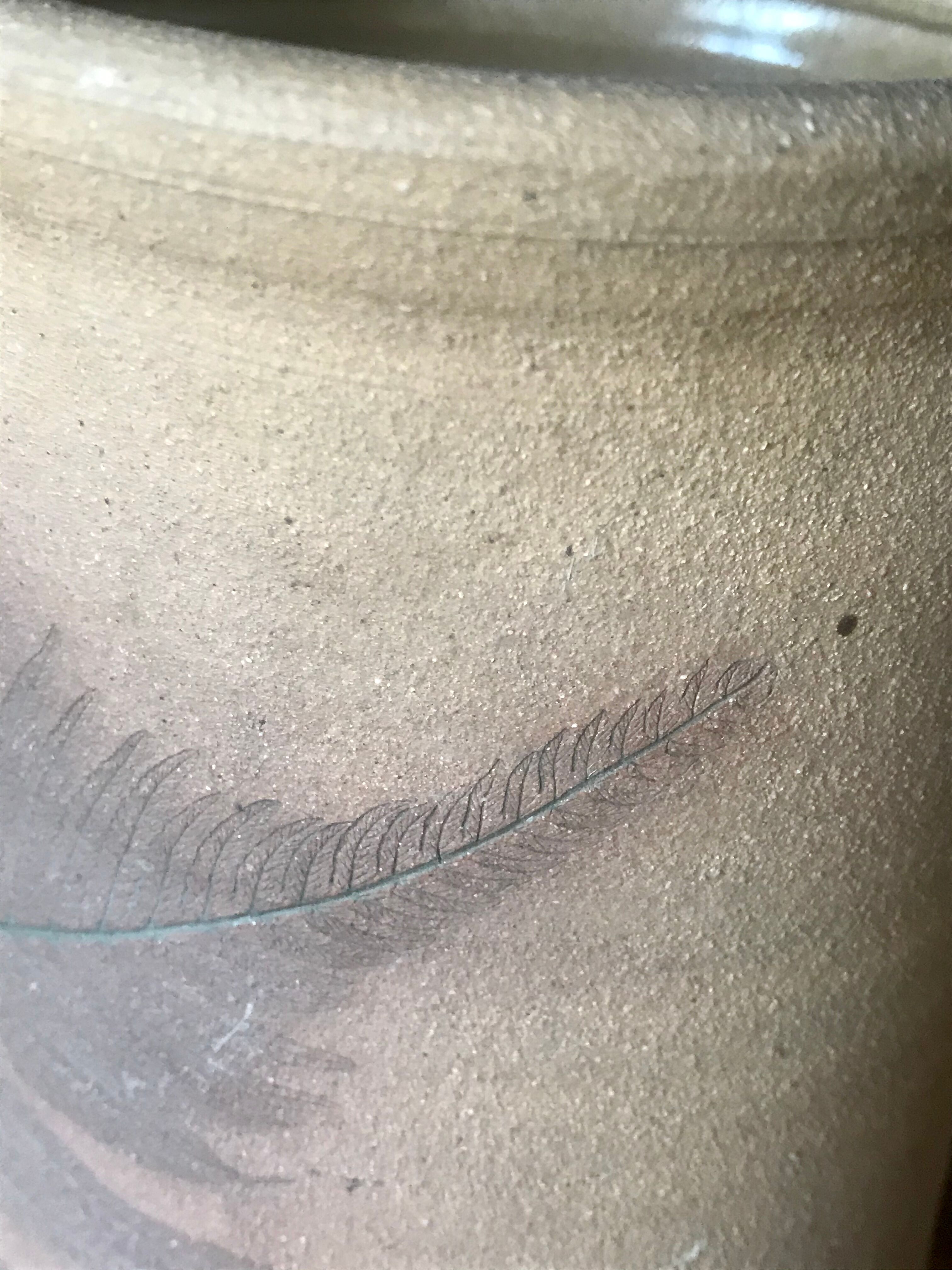 Vintage terracotta vase