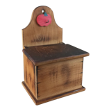 Wooden salt or match box