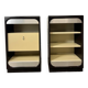 Set of 2 vintage 1970s mini cabinets / occasional furniture