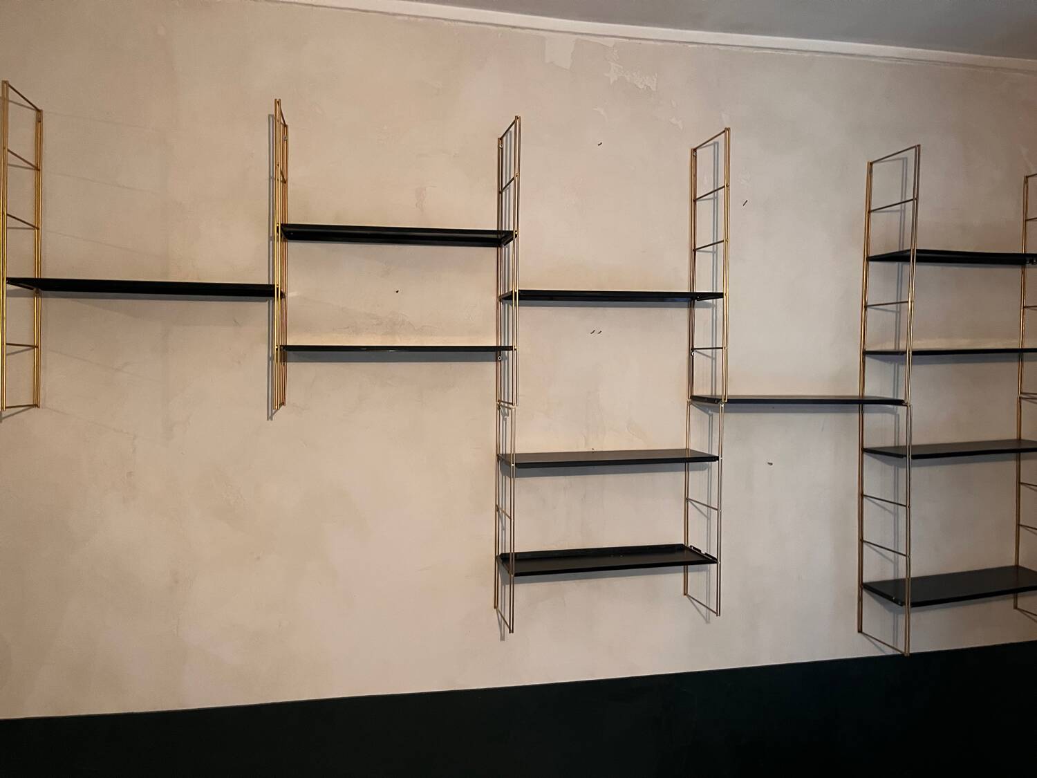 Vintage string shelf