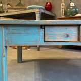 Vintage blue coffee table