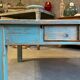 Vintage blue coffee table