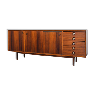 Sideboard chest of drawers solid wood design 1970s modern vintage