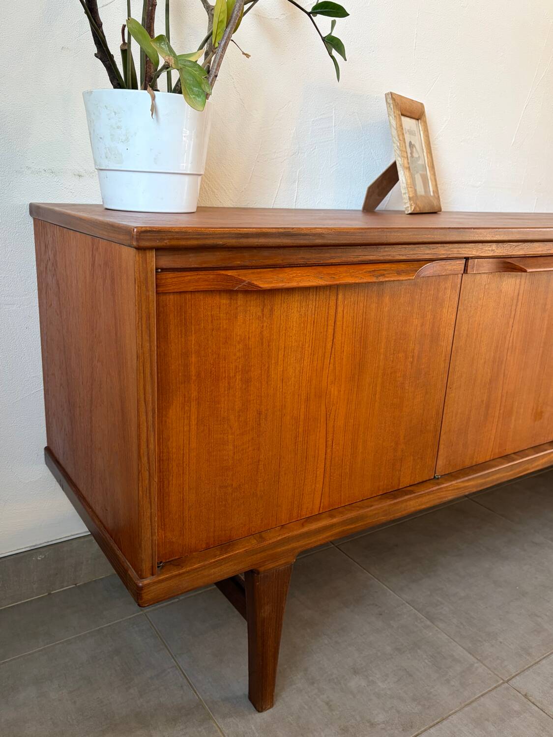 Vintage Scandinavian teak sideboard