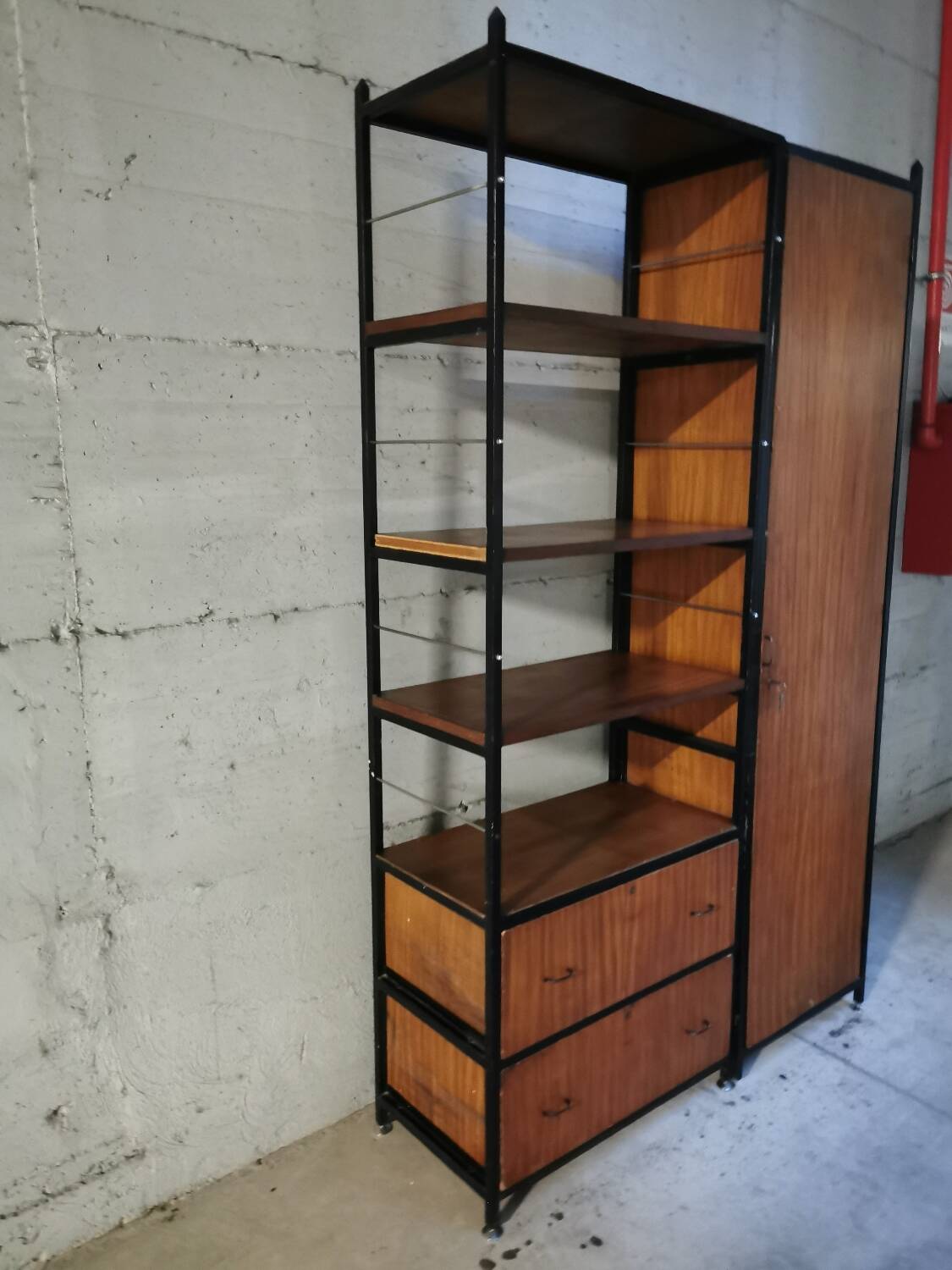 Italian boarding school locker room from the 60s